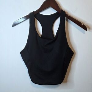 Marika Black Contender Athletic Crop Top Sports Bra Brand New Size Medium